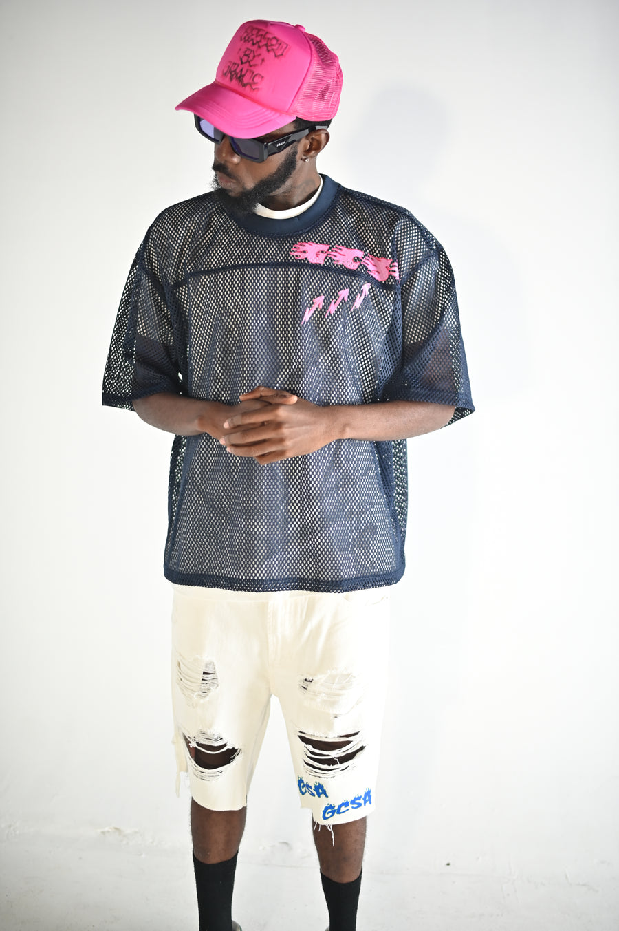 (Pink) Blessed By Grace Hats