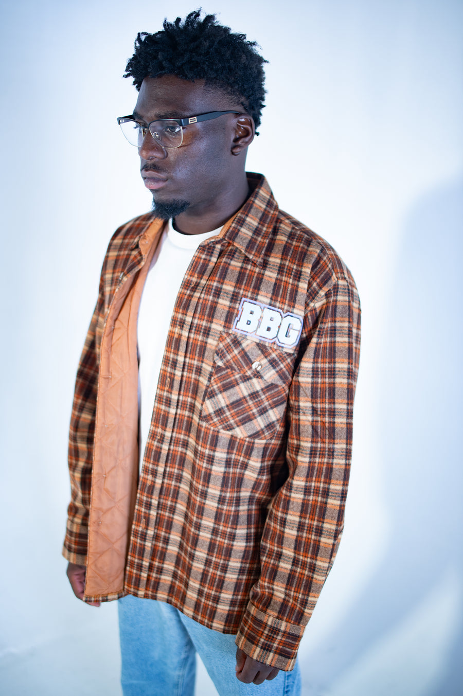 BBG Long Sleeve Plaid Shirt