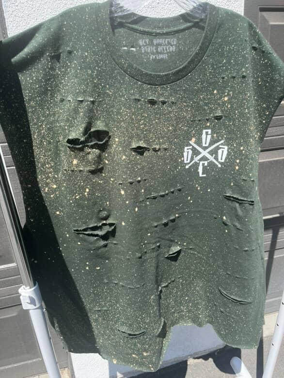 (Swamp Green) BBG Sleeveless Holy Shirt