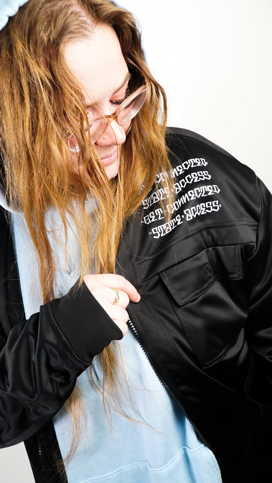 (Black) Get Connected Jacket